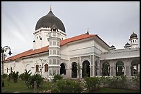 Masjid Kapitan Keling mosque. George Town, Penang, Malaysia (color)