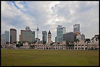 Kuala Lumpur Skyline from Merdeka Square. Kuala Lumpur, Malaysia (color)