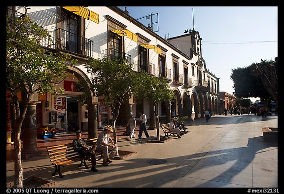 Main plaza (Parian), Tlaquepaque. Jalisco, Mexico (color)