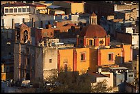 Church San Roque, early morning. Guanajuato, Mexico (color)