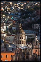 Church of la Compania de Jesus, early morning. Guanajuato, Mexico (color)