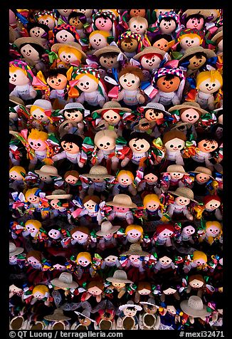 Traditional puppets. Guanajuato, Mexico