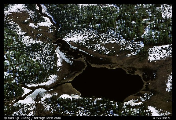 Lakes and river. Alaska