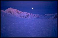 At begining June, there is no more night at these latitudes, just a very pure lingering light. Denali, Alaska ( color)