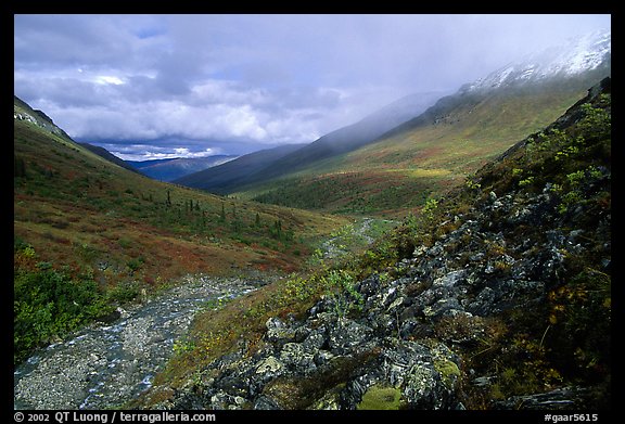 Arrigetch Valley. Gates of the Arctic National Park, Alaska, USA.