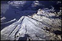 Aerial view of Redoubt Volcano. Lake Clark National Park ( color)