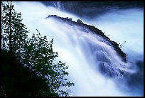 Tanalian falls. Lake Clark National Park, Alaska, USA. (color)