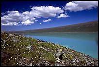 Turquoise Lake. Lake Clark National Park, Alaska, USA. (color)