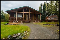 Visitor Center. Lake Clark National Park, Alaska, USA.