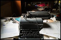 Typewriter with letter dated 1964. Wrangell-St Elias National Park ( color)