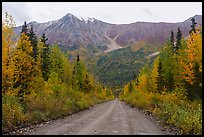 Road to Kennecott. Wrangell-St Elias National Park ( color)
