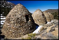 Charcoal kilns. Death Valley National Park, California, USA. (color)