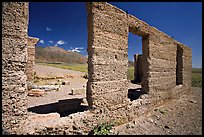 Ruins of Ashford Mill. Death Valley National Park, California, USA. (color)