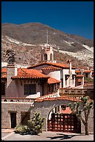 Scotty's Castle. Death Valley National Park, California, USA. (color)