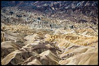 Badlands near Zabriskie Point. Death Valley National Park ( color)