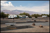 Furnace Creek Campground. Death Valley National Park, California, USA.