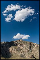 Clouds above Hunter Peak. Guadalupe Mountains National Park ( color)