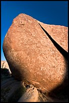 Split rock. Joshua Tree National Park, California, USA.
