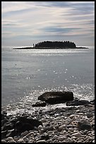Rolling Island, Schoodic Peninsula. Acadia National Park, Maine, USA. (color)
