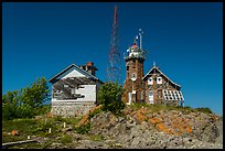 Lighthouse, Passage Island. Isle Royale National Park, Michigan, USA.