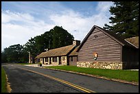 Dickey Ridge Visitor Center. Shenandoah National Park, Virginia, USA.