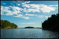 Kings William Narrows and Crane Lake. Voyageurs National Park ( color)
