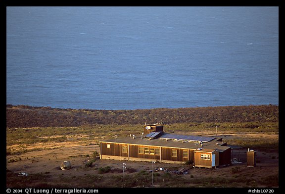 Ranger station, San Miguel Island. Channel Islands National Park, California, USA.