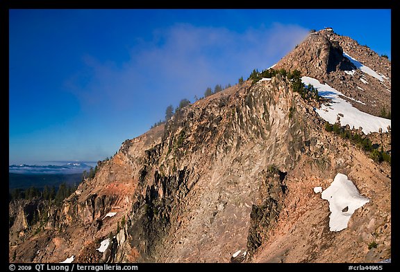 The Watchman. Crater Lake National Park (color)