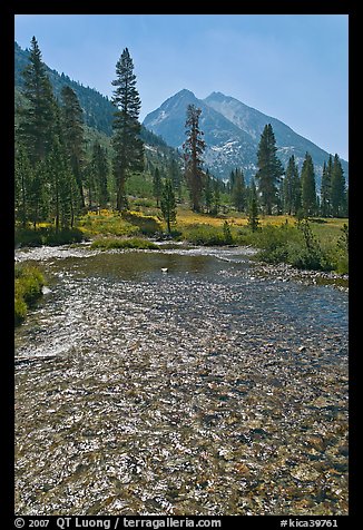 Middle Fork of  Kings River, Le Conte Canyon. Kings Canyon National Park, California, USA.