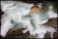 Stehekin river cascade detail, North Cascades National Park. Washington, USA.