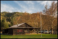 Visitor center and campground. Pinnacles National Park ( color)