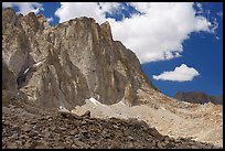 East Face of Keeler Needles and Mt Whitney, afternoon. Sequoia National Park ( color)