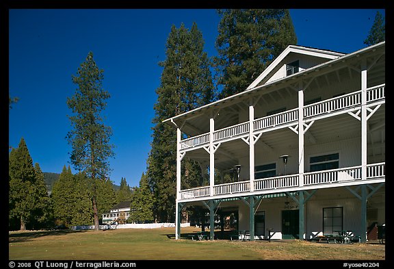 Wawona lodge. Yosemite National Park, California, USA.