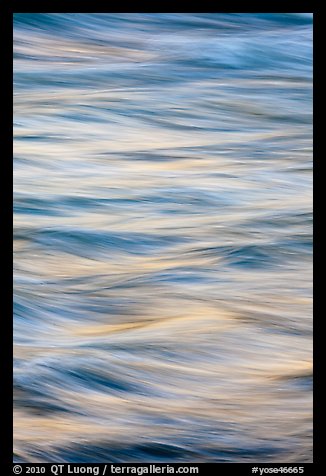 Water abstract. Yosemite National Park (color)