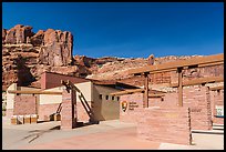 Visitor Center. Arches National Park, Utah, USA. (color)