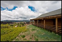 Visitor center. Black Canyon of the Gunnison National Park, Colorado, USA. (color)