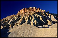 Cliffs and badlands. Capitol Reef National Park, Utah, USA.