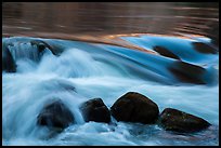 Boulders and rapids. Grand Canyon National Park ( color)