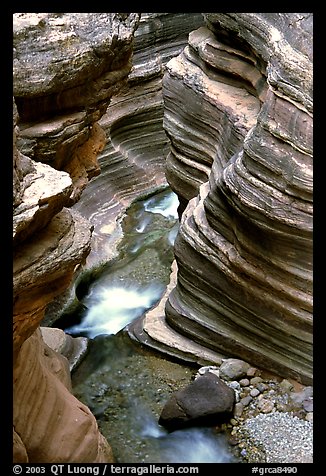 Deer Creek Narrows. Grand Canyon National Park (color)