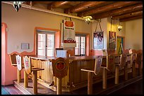 Bar inside Painted Desert Inn. Petrified Forest National Park, Arizona, USA.