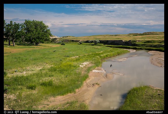 White River, Stronghold Unit. Badlands National Park (color)