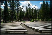 Amphitheater, Colter Bay Village. Grand Teton National Park, Wyoming, USA.