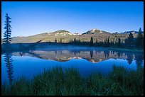 Beaver pond and Never Summer Mountains. Rocky Mountain National Park, Colorado, USA.