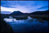Sheep Lakes at dawn. Rocky Mountain National Park, Colorado, USA.