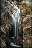 Chasm Falls. Rocky Mountain National Park, Colorado, USA.