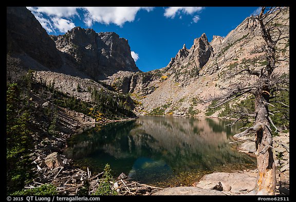 Emerald Lake. Rocky Mountain National Park (color)