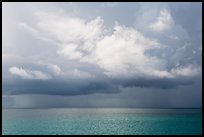 Storm clouds above ocean. Dry Tortugas National Park ( color)