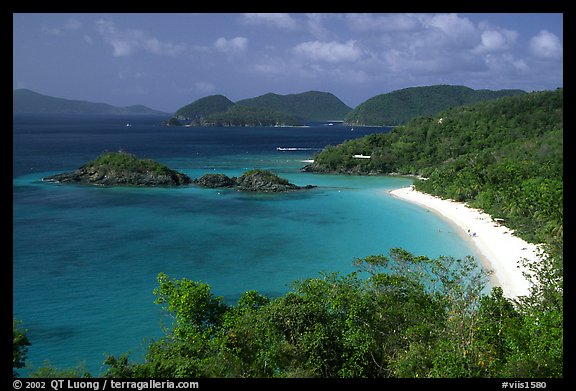 Trunk Bay. Virgin Islands National Park (color)