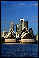 Opera House and skyline. Sydney, New South Wales, Australia