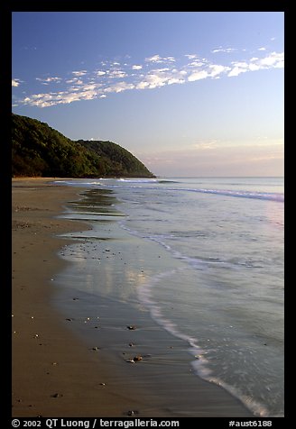 Beach near Cape Tribulation. Queensland, Australia